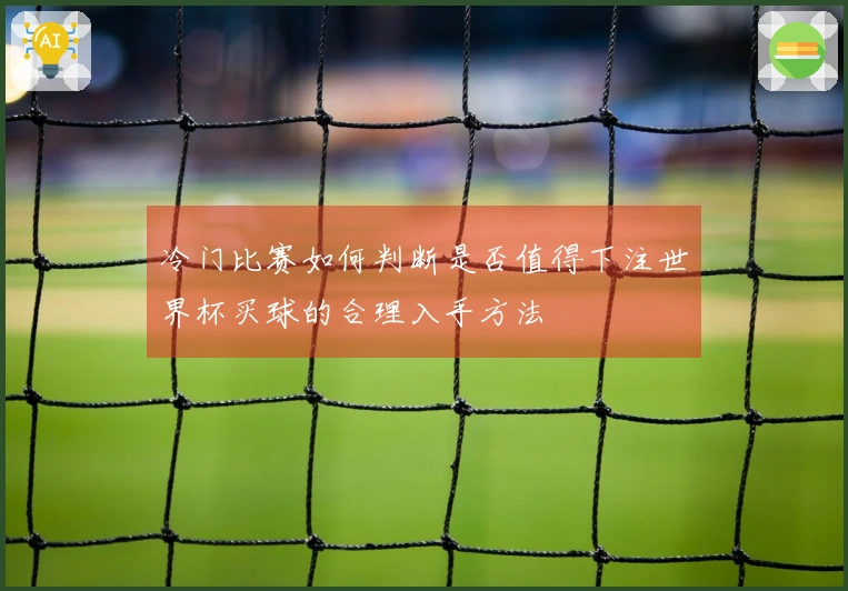 冷门比赛如何判断是否值得下注世界杯买球的合理入手方法